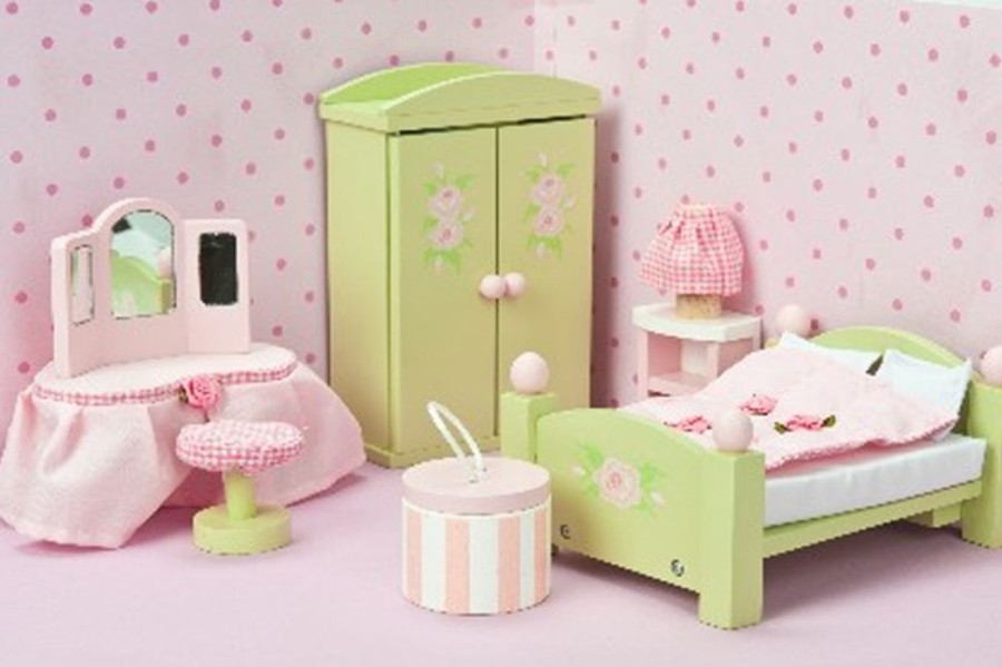 Dollhouses The Toy Factory | Daisy Lane Master Bedroom