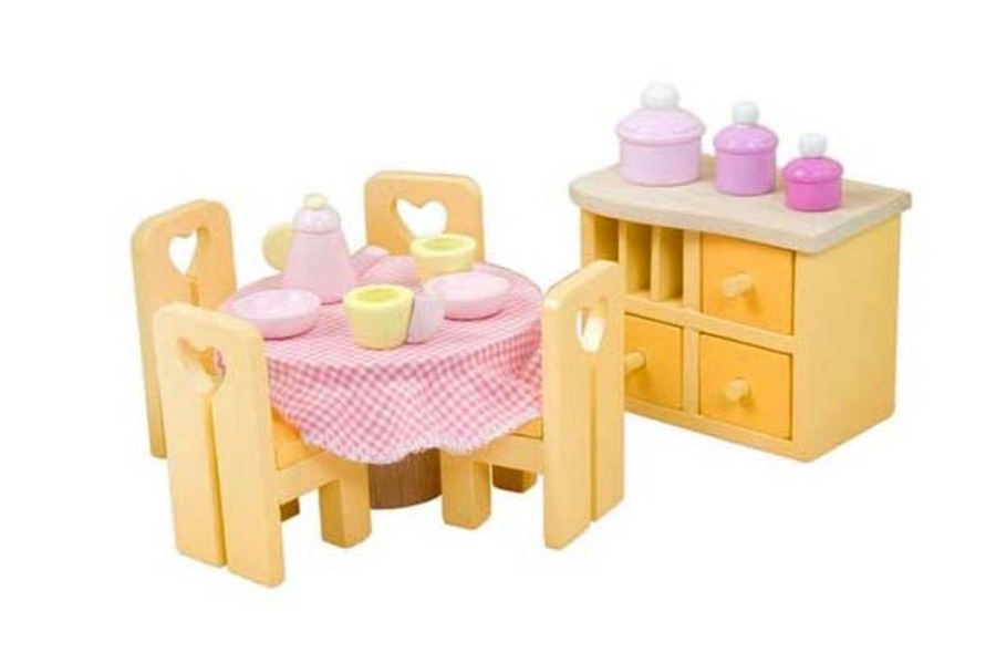 Dollhouses The Toy Factory | Sugar Plum Dining Room