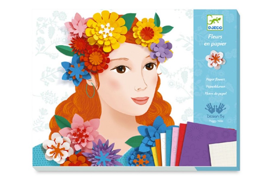 Creative Play The Toy Factory | Paper Flowers - Young Girls In Flowers