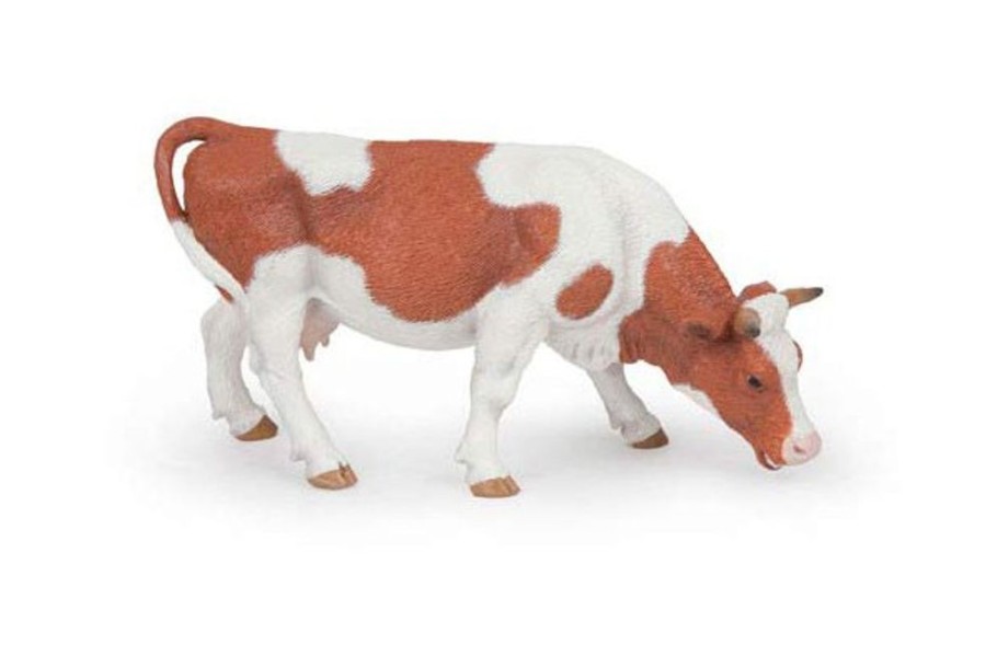 Pretend Play The Toy Factory | Grazing Simmental Cow