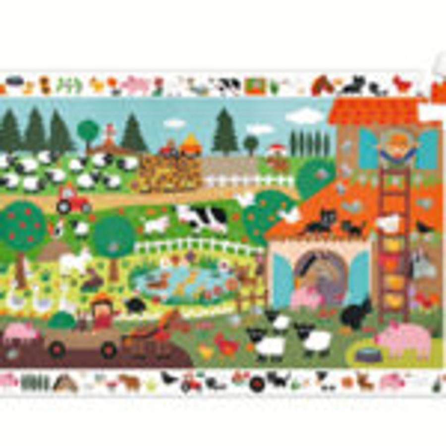 Creative Play The Toy Factory | Farm Observation Puzzle - 35 Pieces