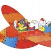 Creative Play The Toy Factory | Swinging Animals Airplane