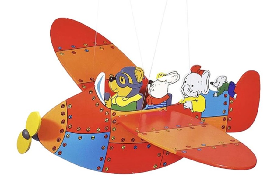 Creative Play The Toy Factory | Swinging Animals Airplane