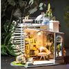 Creative Play The Toy Factory | Dora'S Loft D-I-Y Miniature Dollhouse Kit