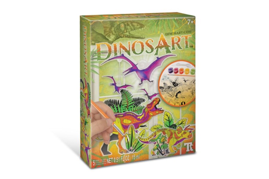 Creative Play The Toy Factory | Dinosart Sun Catchers