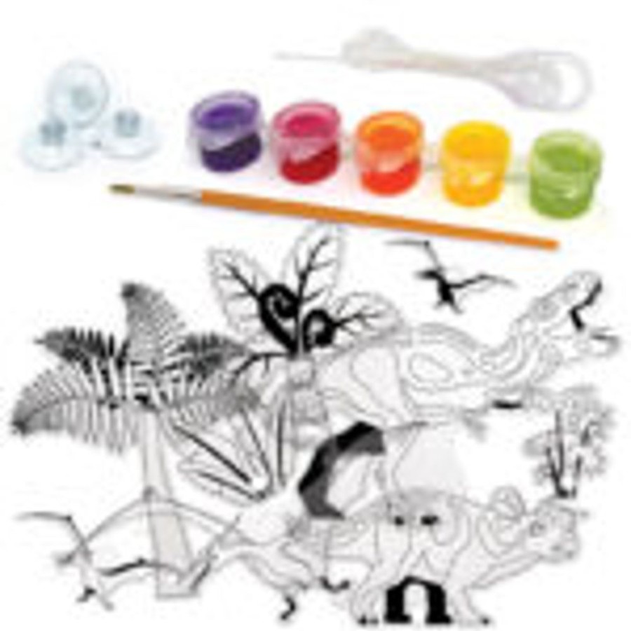 Creative Play The Toy Factory | Dinosart Sun Catchers