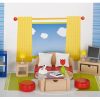 Dollhouses The Toy Factory | Deluxe Living Room By Goki Toys