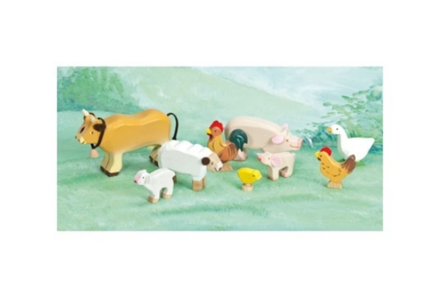 Pretend Play The Toy Factory | Sunny Farm Animal Set