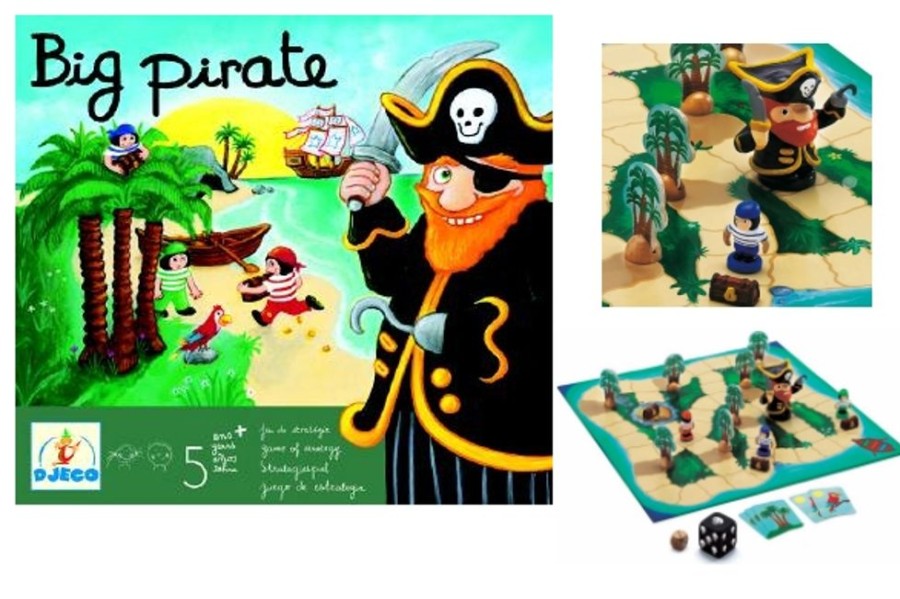 Creative Play The Toy Factory | Big Pirate - An Action & Strategy Game (Ages 5+)