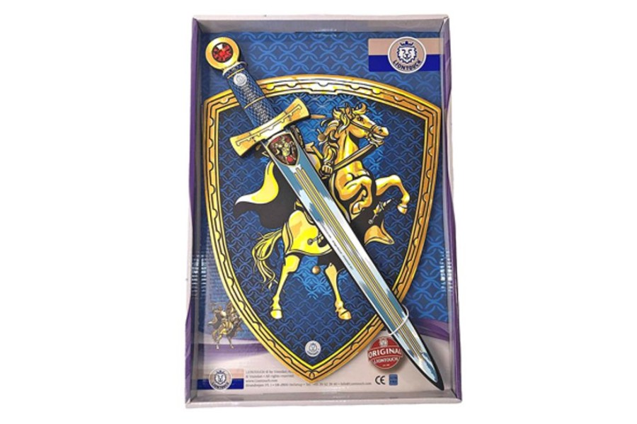 Dress Up Toys The Toy Factory | Blue Knight Sword & Shield Set