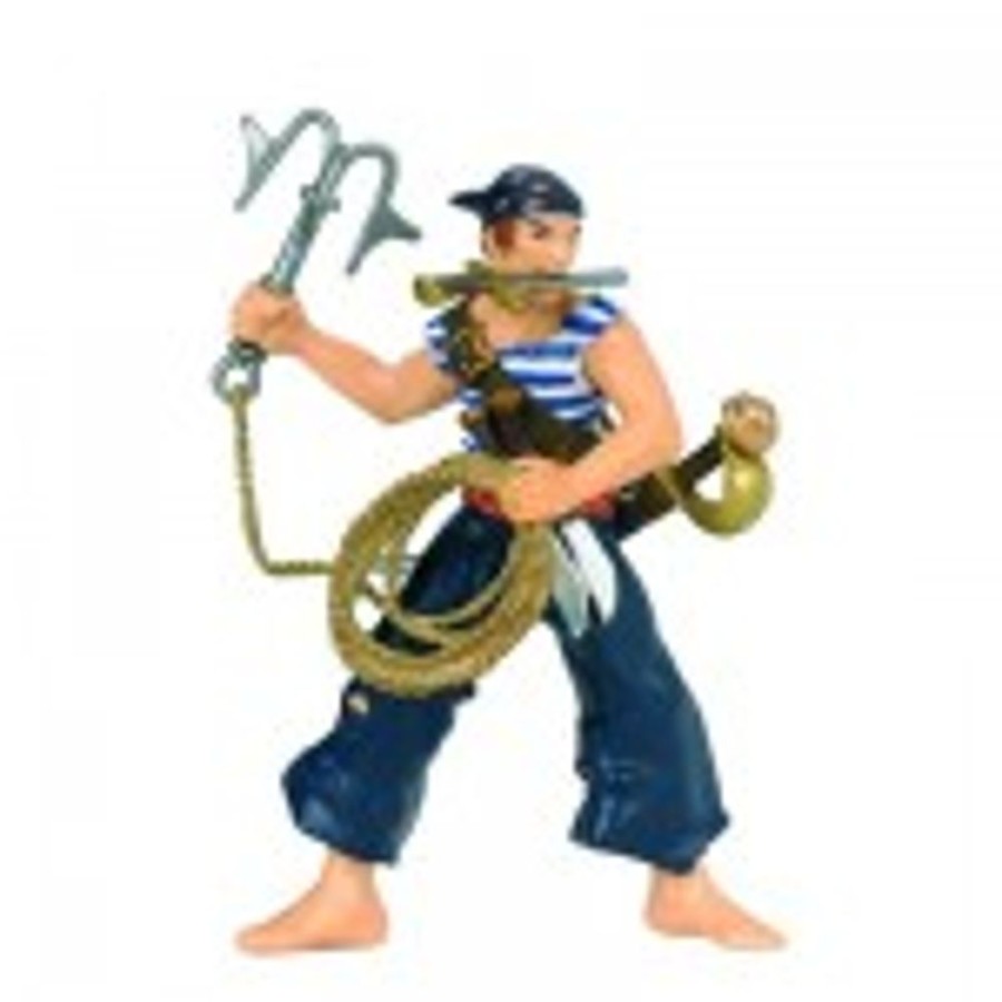 Pirates The Toy Factory | Blue Pirate With Grapnel