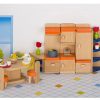 Dollhouses The Toy Factory | Deluxe Kitchen By Goki Toys