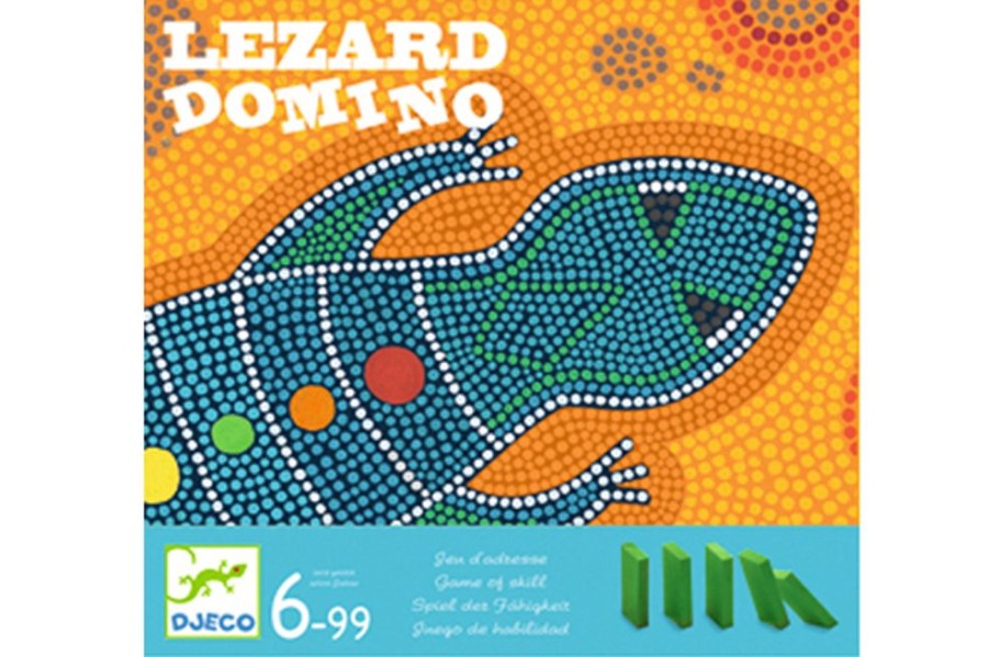 Creative Play The Toy Factory | Lizard Dominoes (Ages 6+)